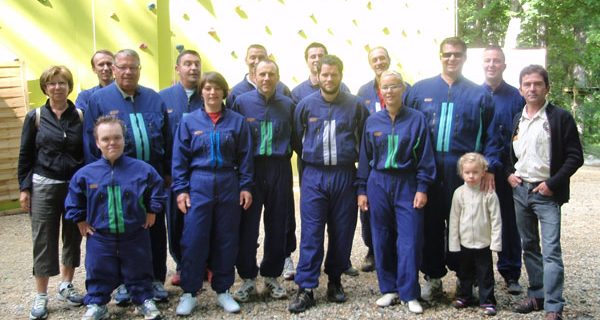Sortie Accrobranche-Paintball