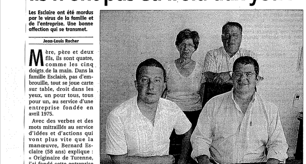 Brive Gel, un exemple réussi de transmission familiale